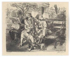 Washington Square by John Sloan