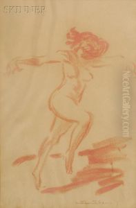 Portrait Of A Dancing Nude by John Sloan
