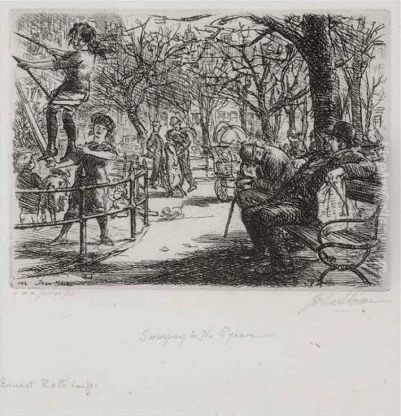 Swinging At The Square - view 1