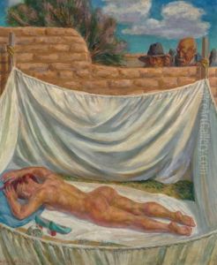 Susanna In Santa Fe by John Sloan