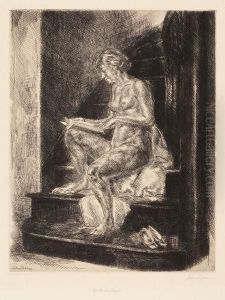 Nude On Stairs