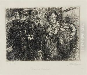 Mars And Baachante by John Sloan