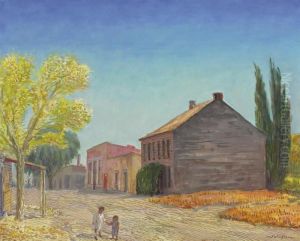 Los Cerrillos by John Sloan