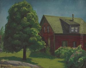 Red House, Horse Chestnut by John Sloan