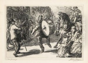 Man Monkey. by John Sloan