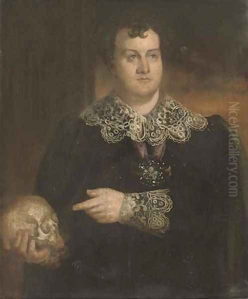 Portrait of Alice Marriott as Hamlet - view 1