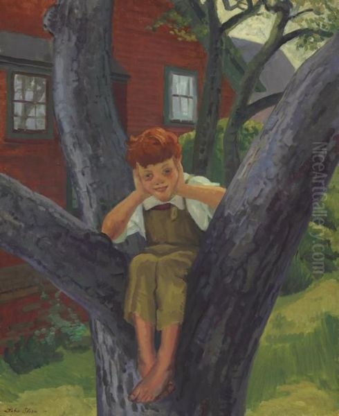 Reddy In The Tree - view 1