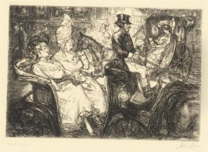 Fifth Avenue Critics, From New York City Life (morse 128) by John Sloan