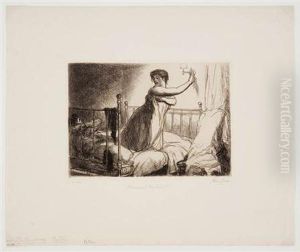 Turning Out The Light by John Sloan