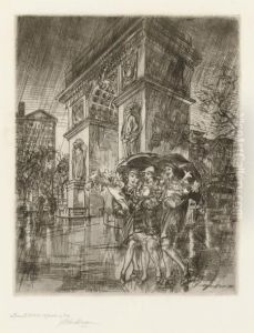 Easter Eve, Washington Square (morse 222) by John Sloan
