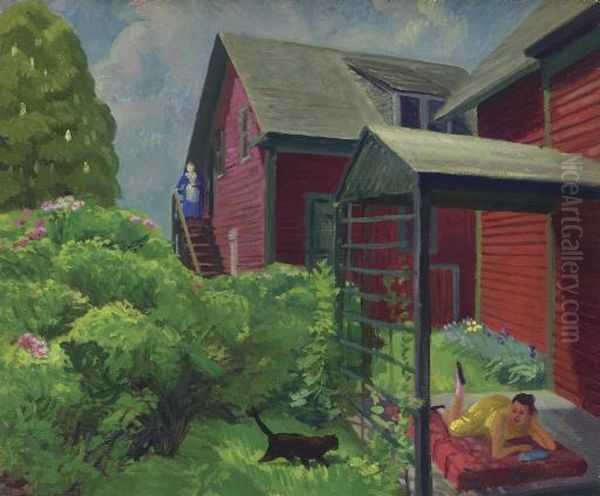 Sally And Paul, Reds And Greens - view 1