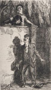 A Pair Of Prints (serenade And Dedham Castle)