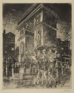 Easter Eve, Washington Square by John Sloan
