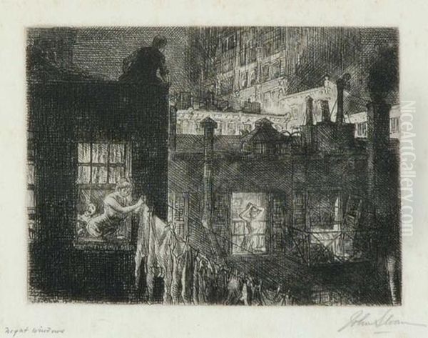 Night Windows - view 1