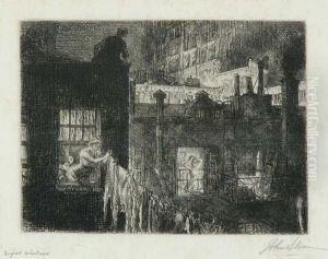 Night Windows by John Sloan