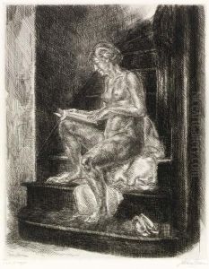 Nude On Stairs