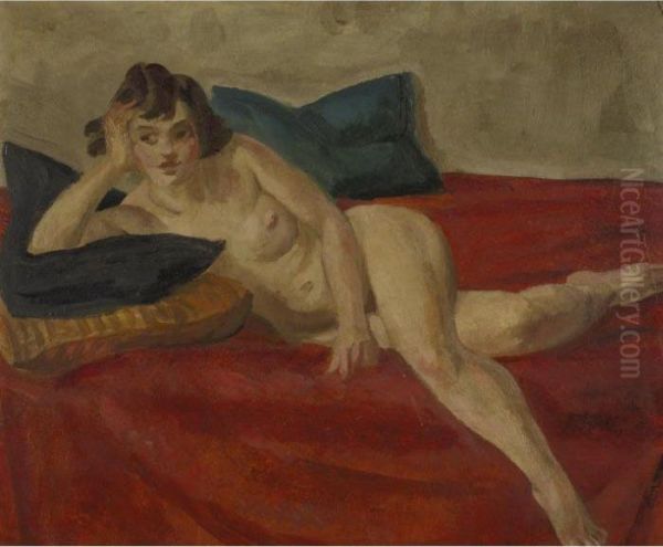 Nude On Red Velvet - view 1