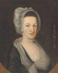 Portrait of Sarah Webster (b.1730) by English School