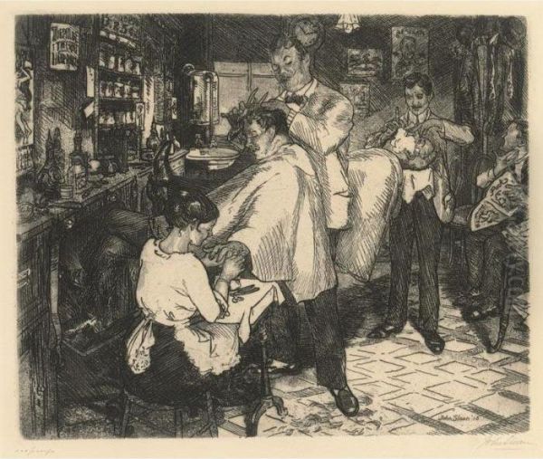 Barber Shop (morse 173) - view 1