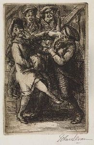 Calf Love by John Sloan