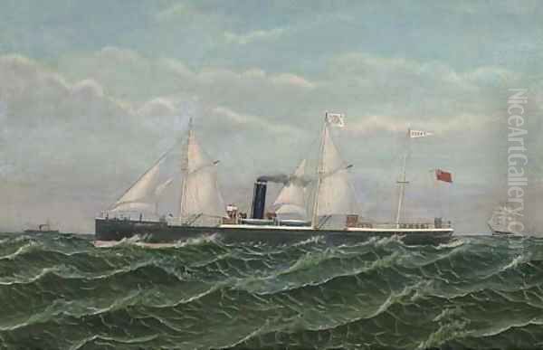 The General Steam Navigation Company's steamer Stork - view 1