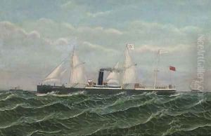 The General Steam Navigation Company's steamer Stork by English School
