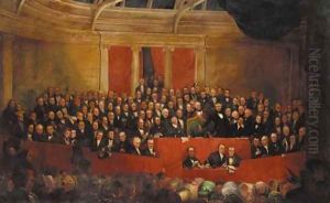William Pitt the Younger handing over his Sherrifdom to the Duke of Wellington
