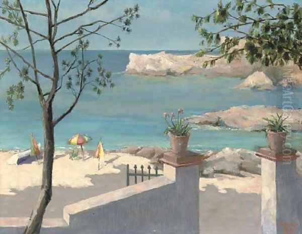 A secluded beach - view 1