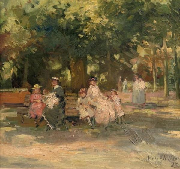 In The Park by Willy Sluyters