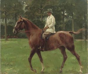 Riding In The Park by Willy Sluyters