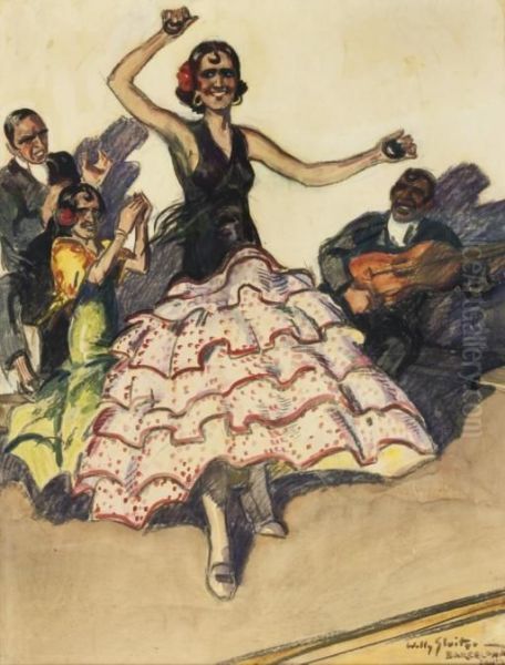 Spaansche Danseres, Barcelona - view 1