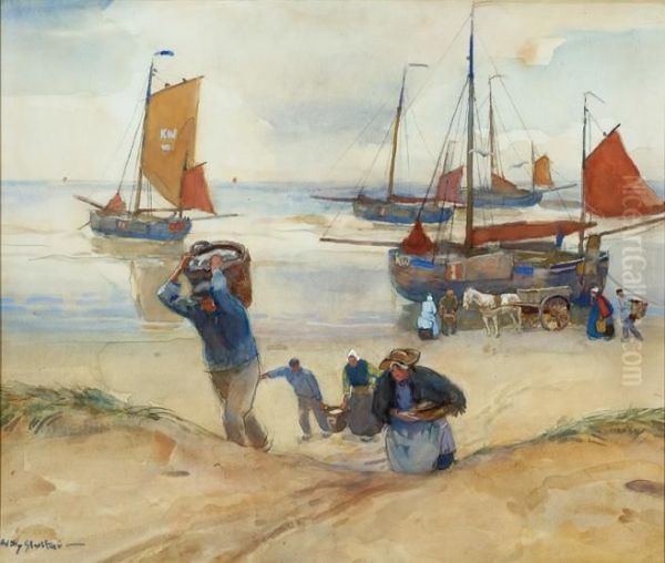 Bringing In The Catch - view 1