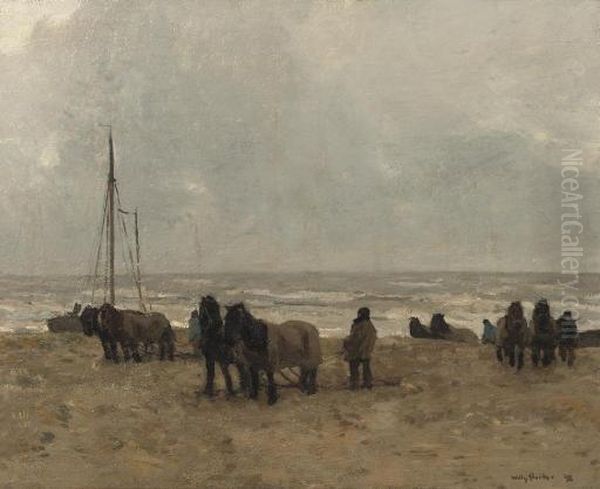 Strand: Working On The Beach - view 1