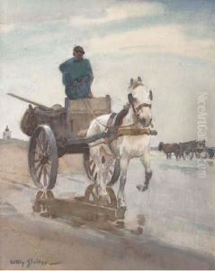 Schelpenkar: Beachcomber In Katwijk