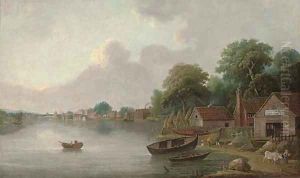 Along the river, Marlow
