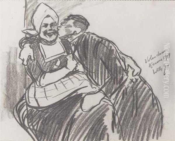 Kermis: A Kiss At The Fair, Volendam - view 1