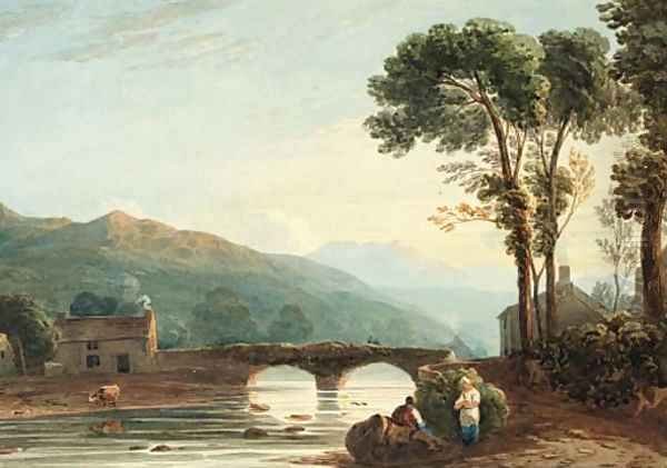Evening, North Wales - view 1