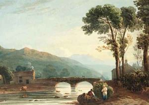 Evening, North Wales by English School