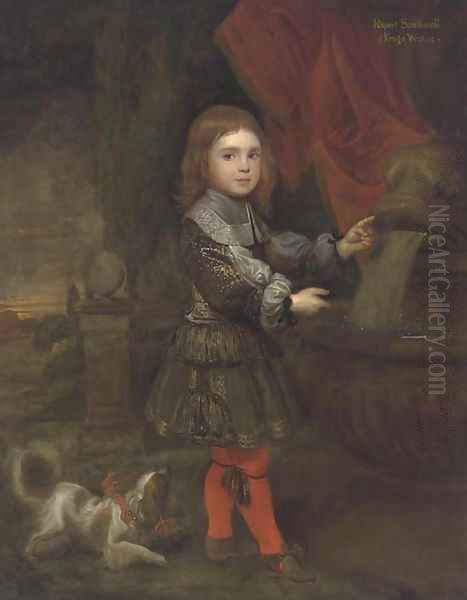 Portrait of a boy, traditionally identified as Rupert Southwell of King's Weston - view 1