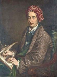 Portrait of a composer thought to be Thomas Arne (1710-1778) by English School