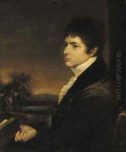 Portrait of a gentleman, traditionally identified as Robert Southey by English School