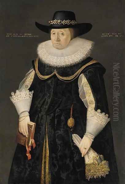 Portrait of a lady, aged 62 - view 1