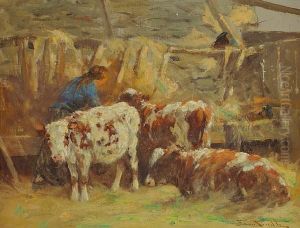 Feeding The Calves