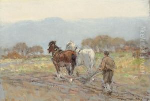 Ploughing by George Smith