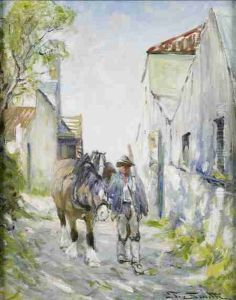 Home From The Fields by George Smith