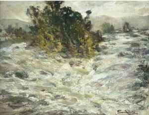 A River In Full Spate