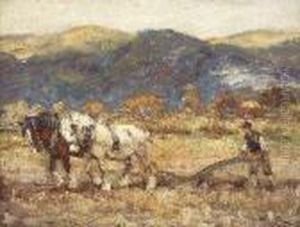 Ploughing by George Smith
