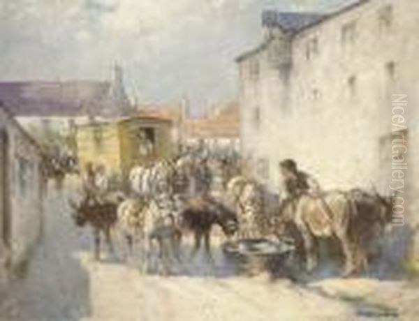 Arrival At The Fair - view 1