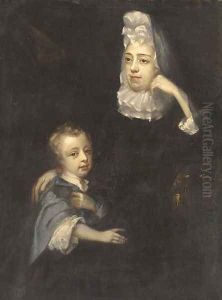 Portrait of a mother and child 2 Portrait of a mother and child 2