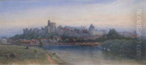 Windsor Castle From The Thames